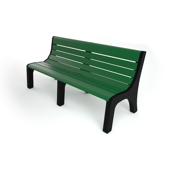 Green 6' Newport Bench